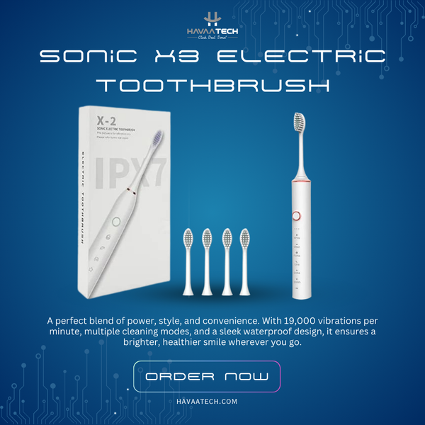 Sonic X3 electric toothbrush
