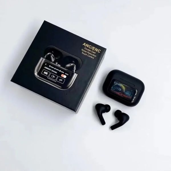 Earbuds A9 Pro ANC -Touch Screen Display TWS