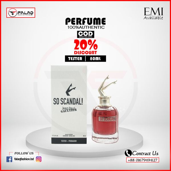 Jean Paul Gaultier So Scanda Women EDP TESTER 80Ml 2520