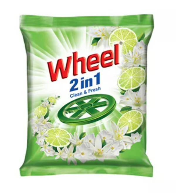 Wheel Washing Powder 2 in 1 Clean & Fresh 500 gm