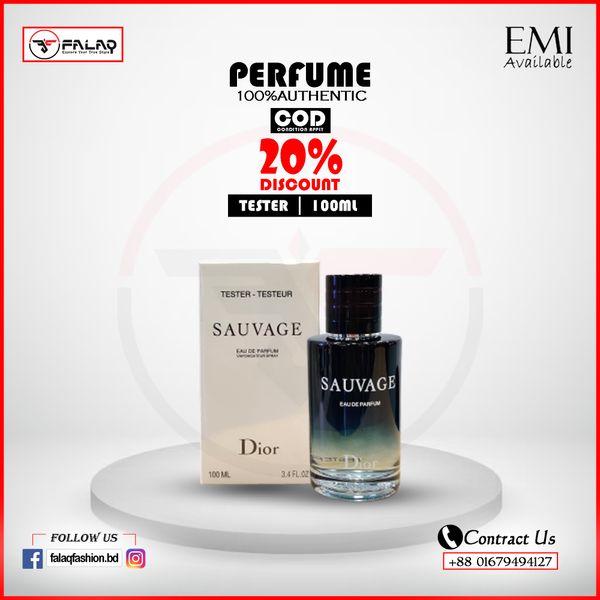 Dior Sauvage TESTER EDP For Men 100Ml