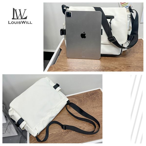 💥LouisWill Crossbody Bag Large Capacity Shoulder Bag Waterproof Anti-Thief Sling Bag Street Shoulder Bag - Image 4