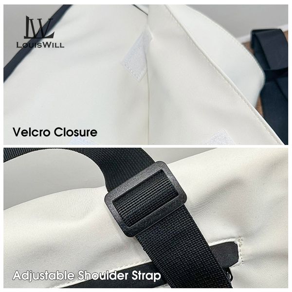 💥LouisWill Crossbody Bag Large Capacity Shoulder Bag Waterproof Anti-Thief Sling Bag Street Shoulder Bag - Image 6