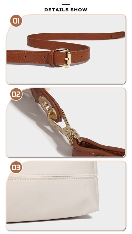 💥MATEYOYO Women Handbag Korean Sling Bag Ins Fashion Shoulder Bag Dual Use Leisure Style Casual Summer Hand Bag Messenger Bag Women Beach Bag Oxford Bag - Image 11