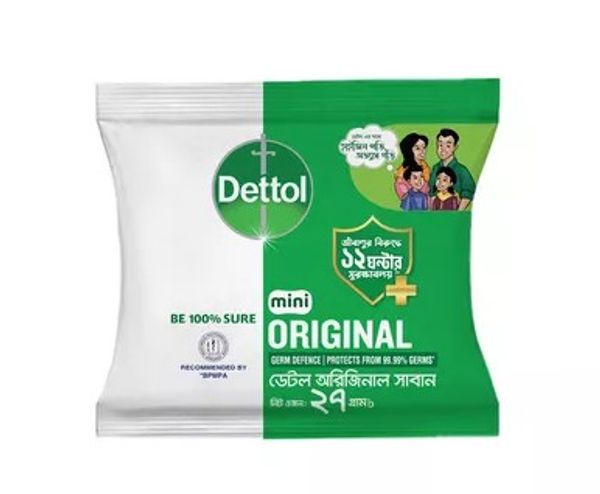 Dettol Bathing Soap Bar Original 27 gm