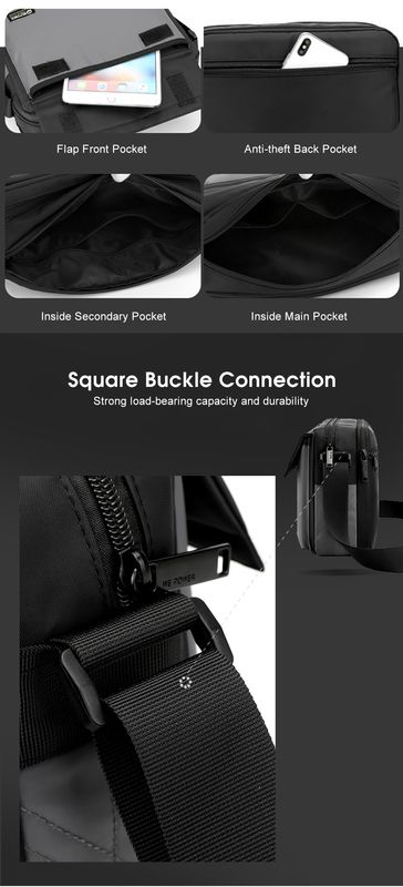 💥LouisWill Crossbody Bag Large Capacity Shoulder Bag Waterproof Anti-Thief Sling Bag Street Shoulder Bag - Image 15