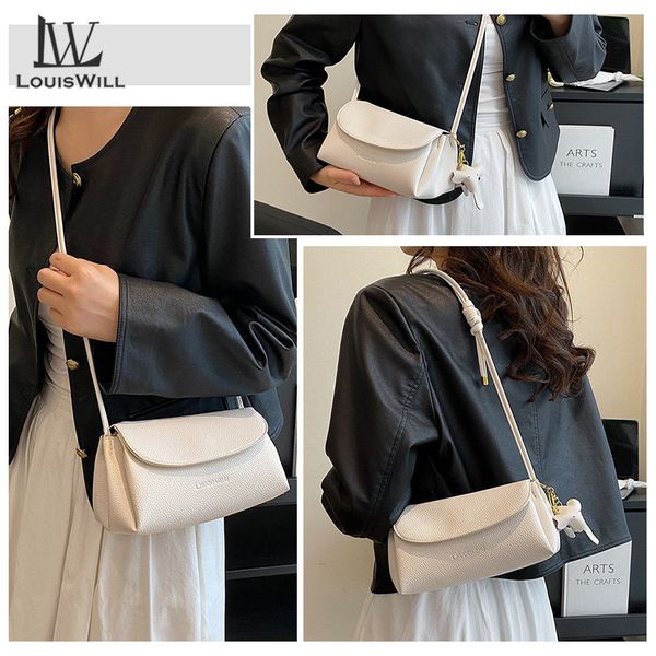 💥LouisWill Women Shoulder Bag Ladies Fashion PU Crossbody Bag Underarm Bag - Image 4