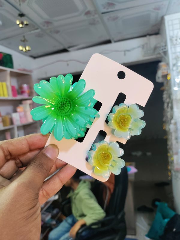 3 pcs sunflower Clip combo