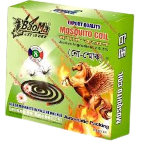Baoma Mosquito Coil (Micro Smoke) 10pcs(বোমা মশার কয়েল)