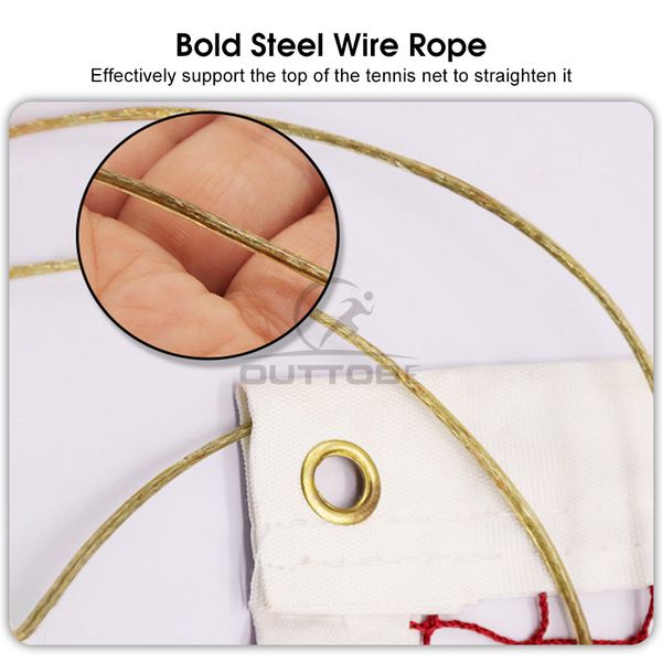 💥Outtobe Standard Badminton Mesh Net - Image 3