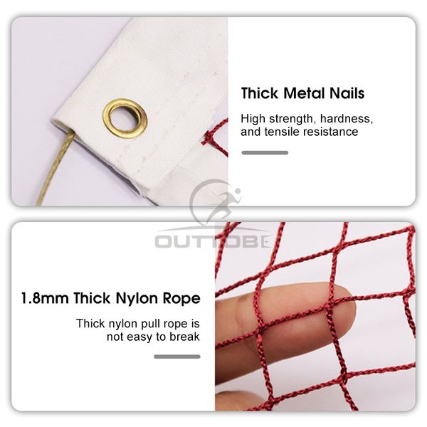 💥Outtobe Standard Badminton Mesh Net - Image 5