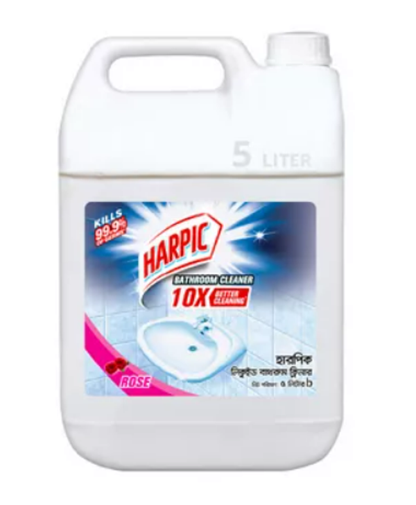 Harpic Bathroom Cleaner Mega Refill Pack 5 ltr