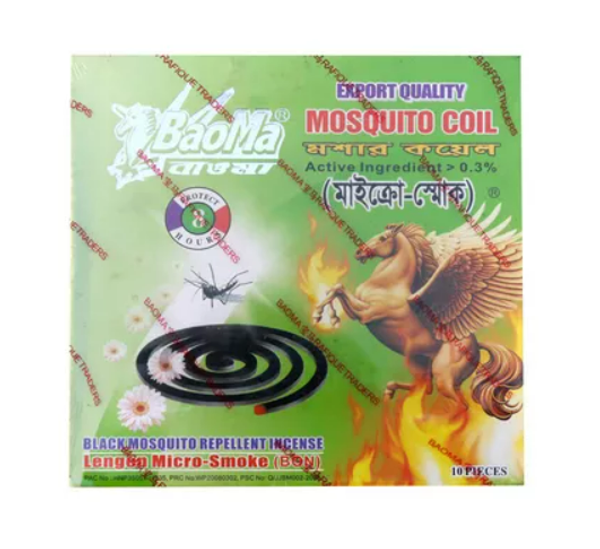 Baoma Mosquito Coil (Micro Smoke) 10 pcs