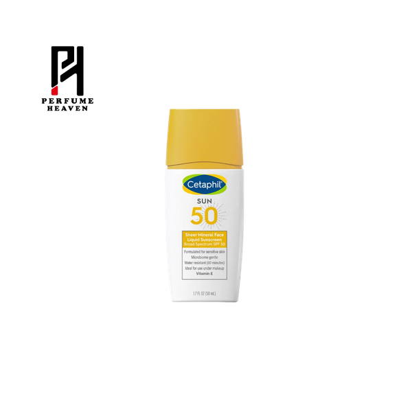 Cetaphil Sheer Mineral Face Liquid Sunscreen spf 50 (50ml)