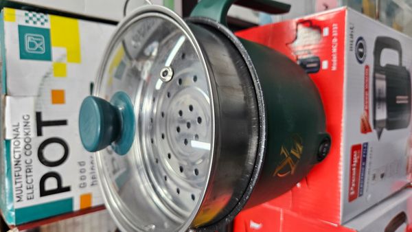 Steel Mini Rice Cooker-1.5 litter