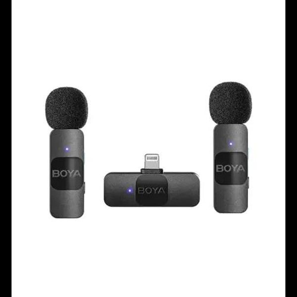 BOYA BY-V2 Ultracompact 2.4GHz Wireless Microphone System For IOS Device