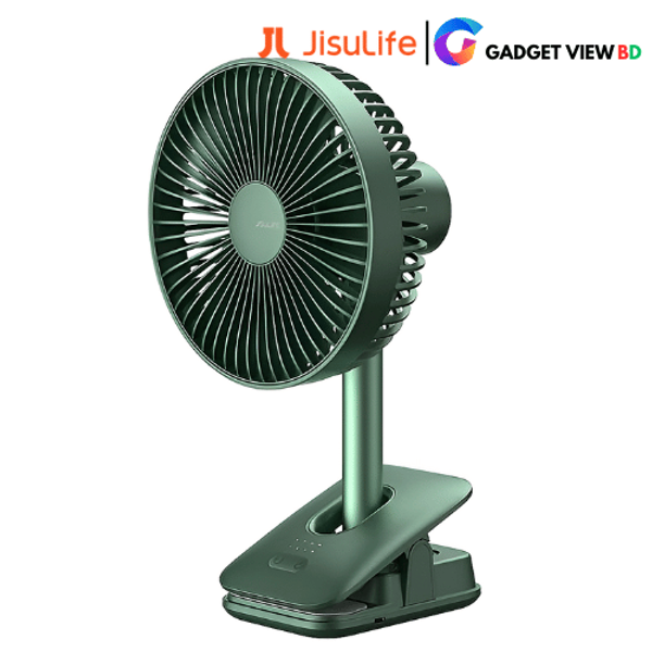 JISULIFE FA13R Rechargeable Clip Fan (8000mAh)