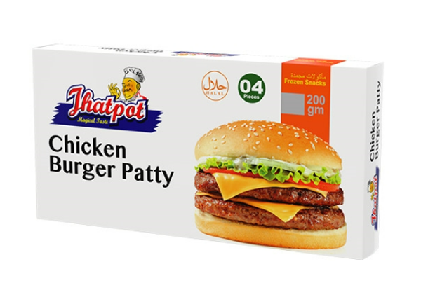 Jhatpot Chicken Burger Patty 200gm