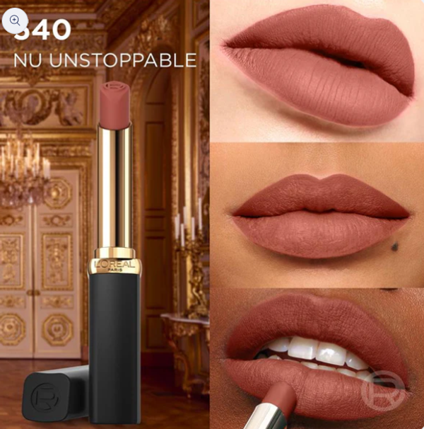 Loreal Paris Colour Riche Intense Volume Matte Lipstick - le nude unstoppable - Image 2