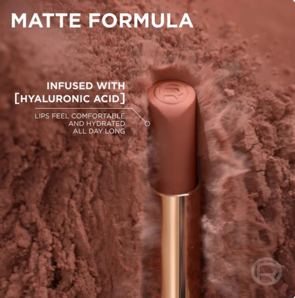 Loreal Paris Colour Riche Intense Volume Matte Lipstick - le nude unstoppable - Image 3
