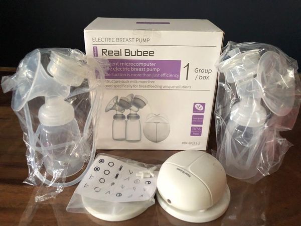 Real bubee double electric breast pumper