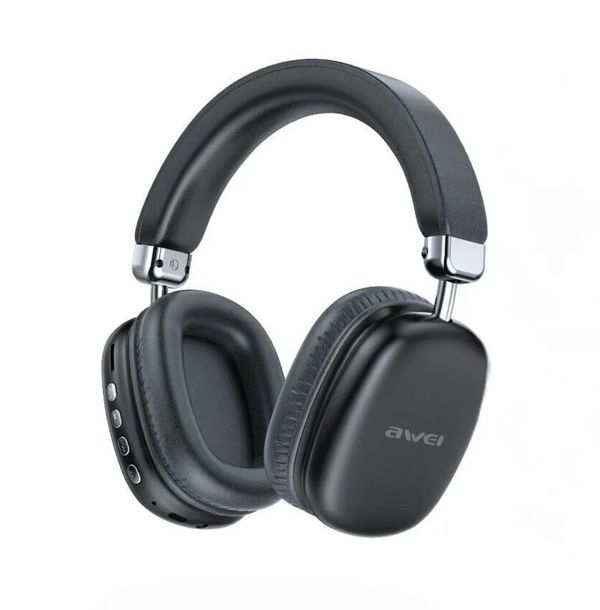 Awei AT7 Bluetooth Wireless Headphone- Black Color .