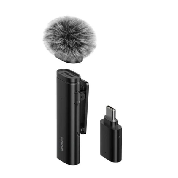 Ulanzi WM-10 Wireless Clip-on Microphone for Smartphone or Tablet