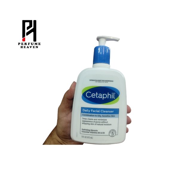 Cetaphil Daily Facial Cleanser Combination To oily, Sensitive Skin – 473ml