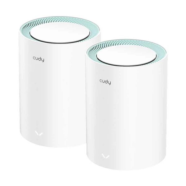 Cudy M1300 AC1200 Dual Band Gigabit Mesh Router (2 Pack)