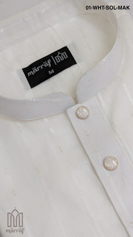 Signature Solid White Panjabi