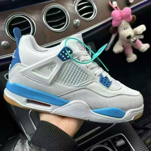 Air Jordan-4 leather fabric