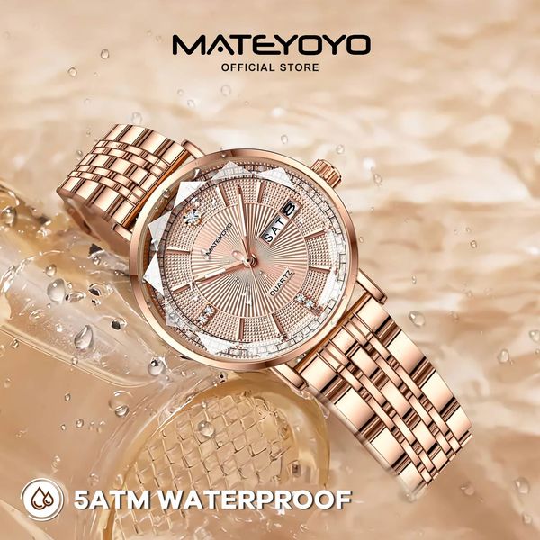 💥MATEYOYO Waterproof Women Wristwatch - Image 5