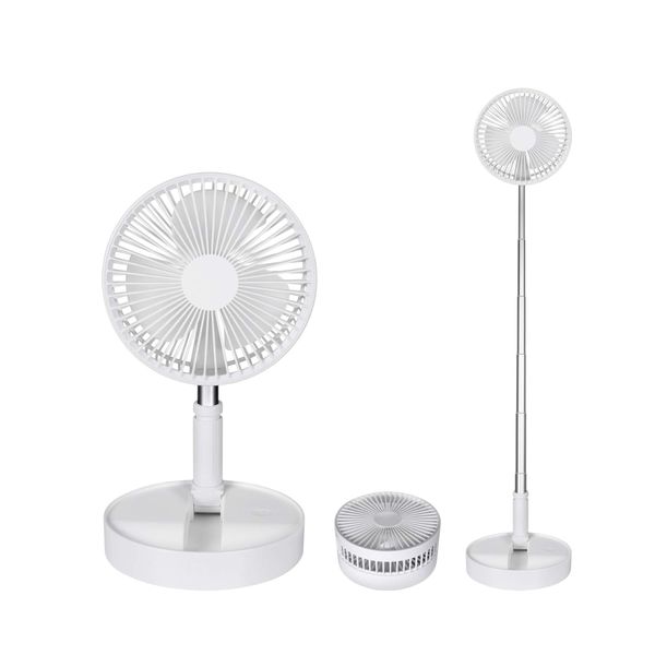P30 Rechargeable 12 Inch Folding Desk Fan – 10800mAh .