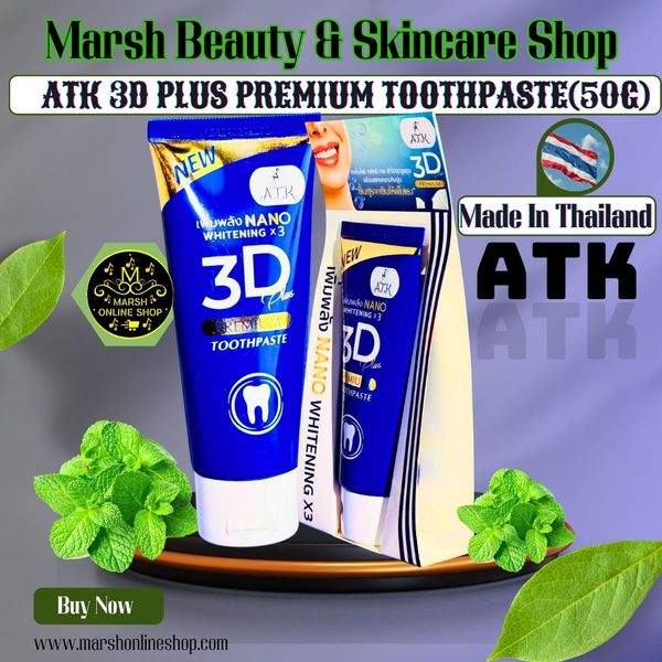👉🔰ATK 3D PLUS PREMIUM TOOTHPASTE(50G)