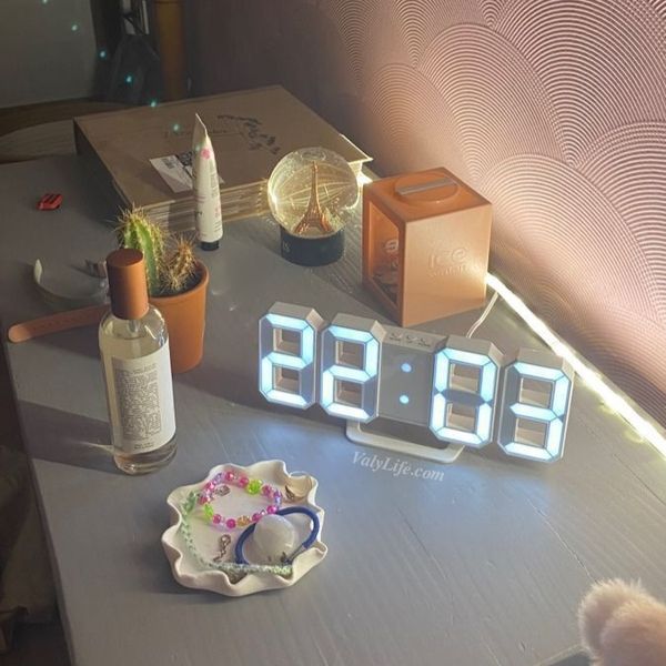3D LED Digital Clock