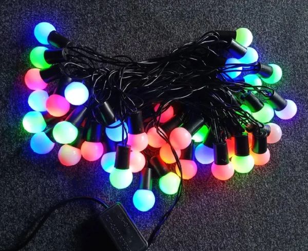 Decorative LED Fairy Light Ball Shaped -Multi-color - medium - bulbs - Light
