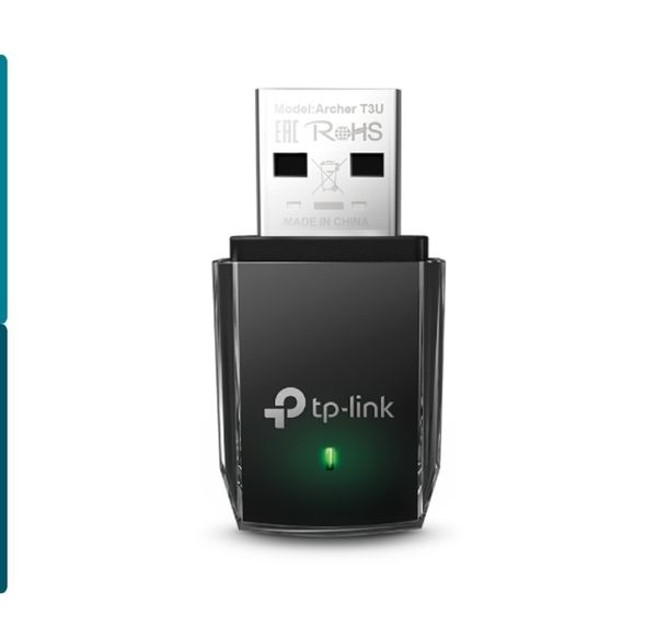 TP-Link Archer T3U AC1300 USB Wi-Fi Adapter โ Ultra-Fast Dual-Band Wireless Performance