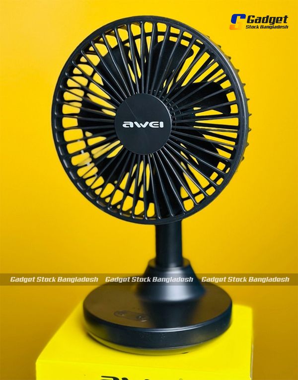Awei F29 mini Desktop Oscillating Rechargeable fan