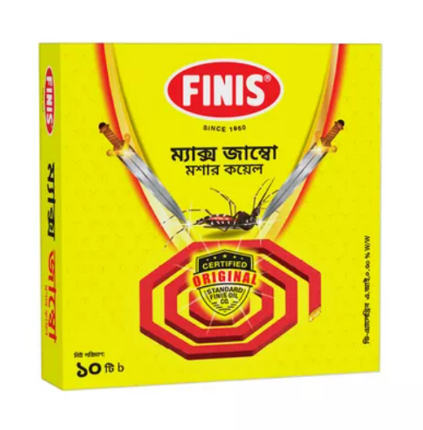Finis Max Jumbo Mosquito Coil 10 pcs