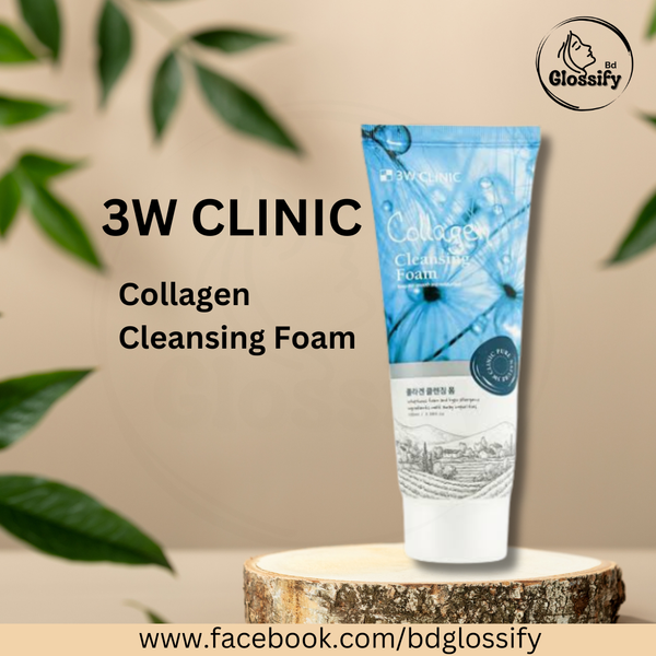 3W Clinic - Collagen Cleansing Foam (100ml)