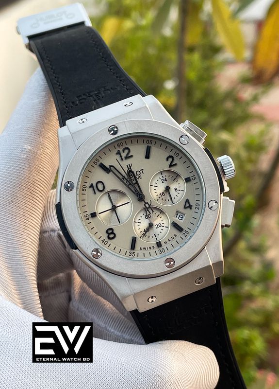 HUBLOT BB BLACK BELT VELVET TEXTURE