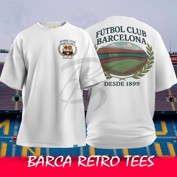 FC Barcelona Retro Oversized T-Shirt