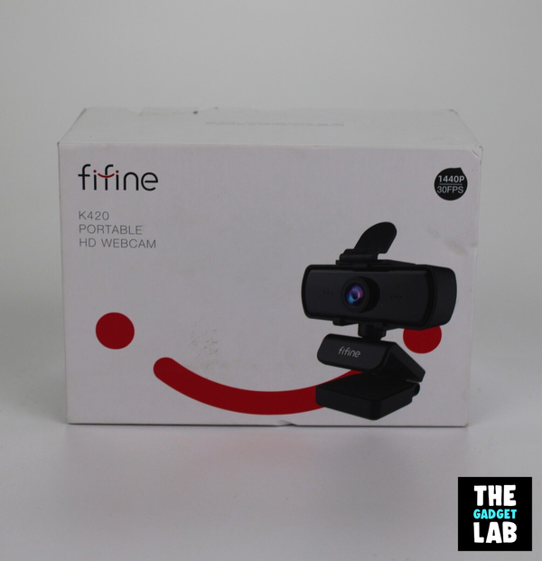 Fifine K420 Webcam 1440P, 2K Web Camera With Privacy Cover & Tripod - Image 4