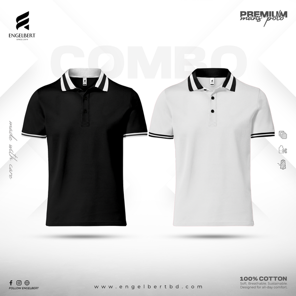 2 Pieces Combo Deal Black & White🔥