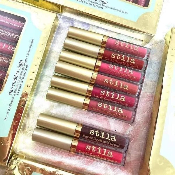 stilla lipstick set 8 piece