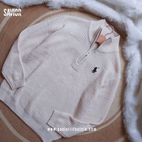 Creamy White - Soft Knit Sweater