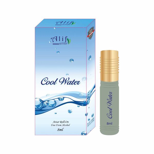 Cool water Attar Roll-On Free From Alcohol 8ml