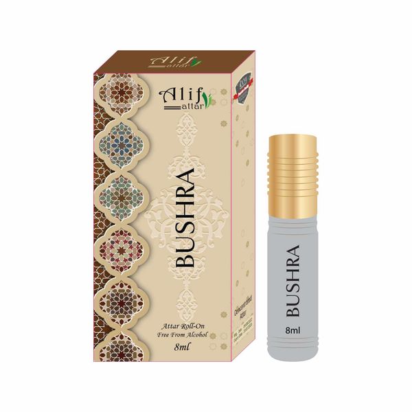 Bushra Attar Roll-On Free From Alcohol 8ml