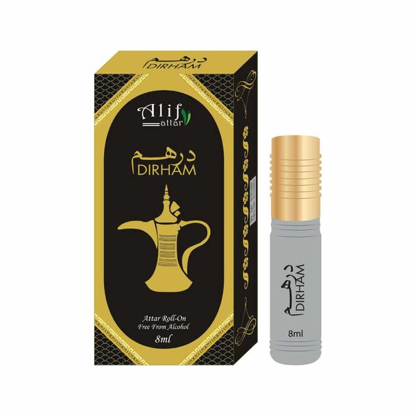 Dirham Attar Roll-On Free From Alcohol 8ml