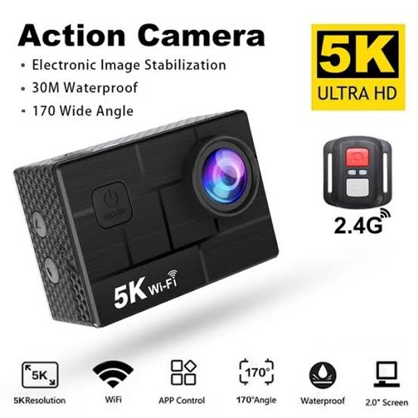 Ausek AT-M44R 5K Wifi Waterproof Action Camera